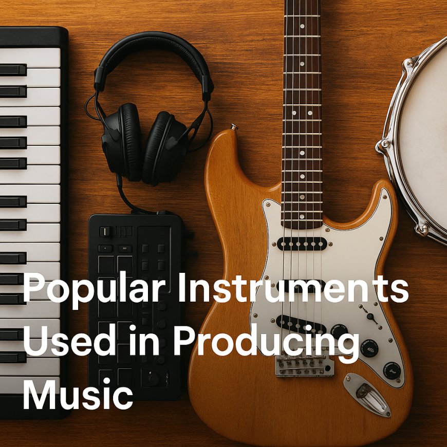 Popular Instruments Used in Producing Music